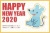 2020年年賀状　ネズミ年イラスト06_03