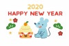 2020年年賀状　ネズミ年イラスト06_05