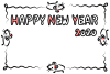 年賀状 2020 ねずみ