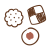 手書きクッキーイラスト