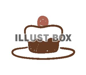 無料イラスト 手書きケーキイラスト