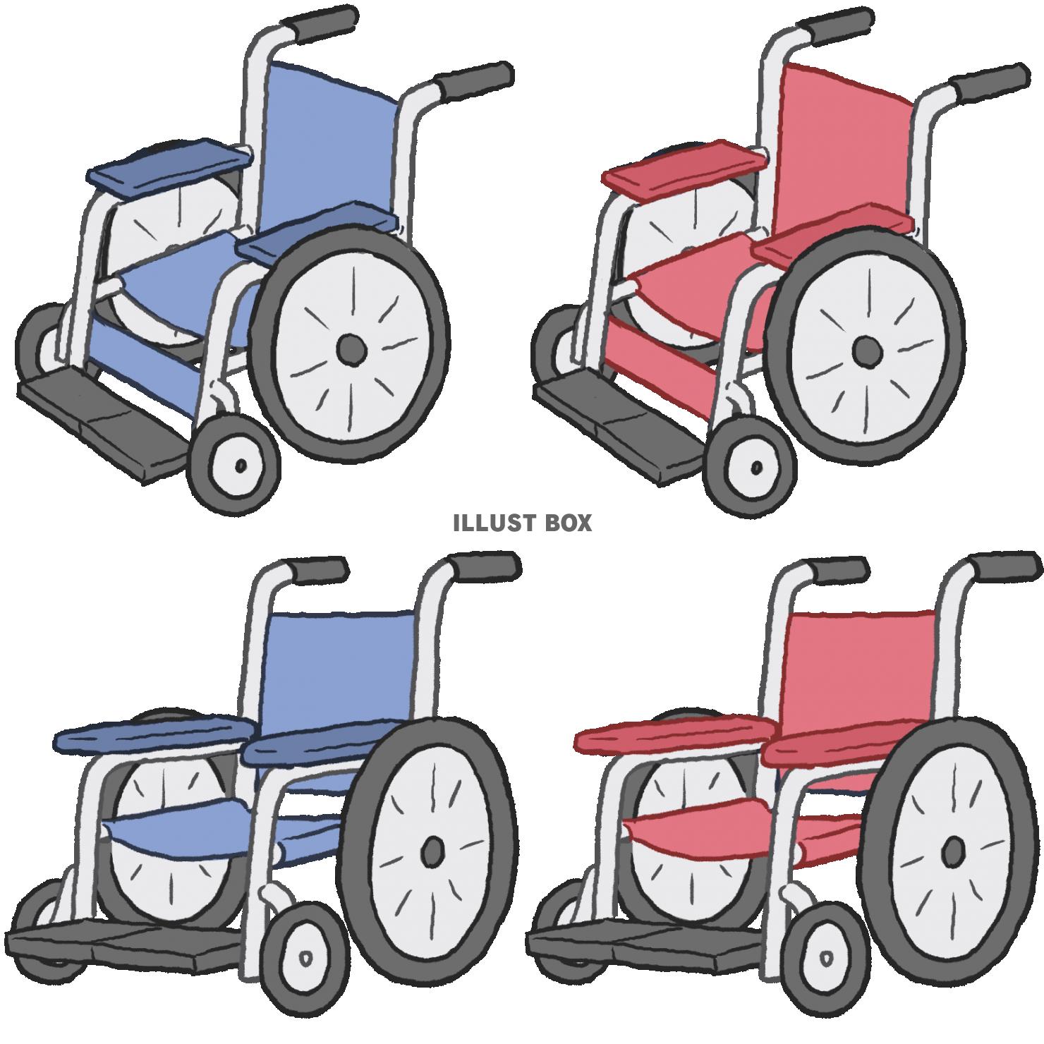 無料イラスト 車椅子