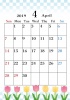 2019年 季節の花カレンダー4月