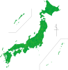 地図全国版日本地図,日本,日本地図,イラスト,シンプル,シルエット,全国,ライン