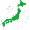 地図全国版日本地図,日本,日本地図,イラスト,シンプル,シルエット,全国,ライン