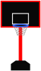 バスケットボールのゴール５（ポータブル型・スポーツ用具）