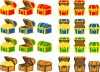 宝箱 カラーバリエーション