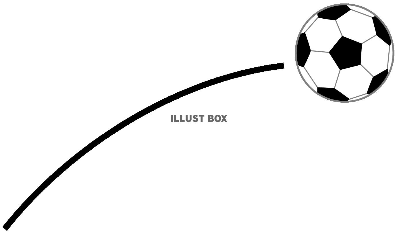 飛んでいくサッカーボール2