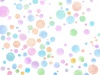 水玉模様の壁紙ドット柄の背景素材イラスト