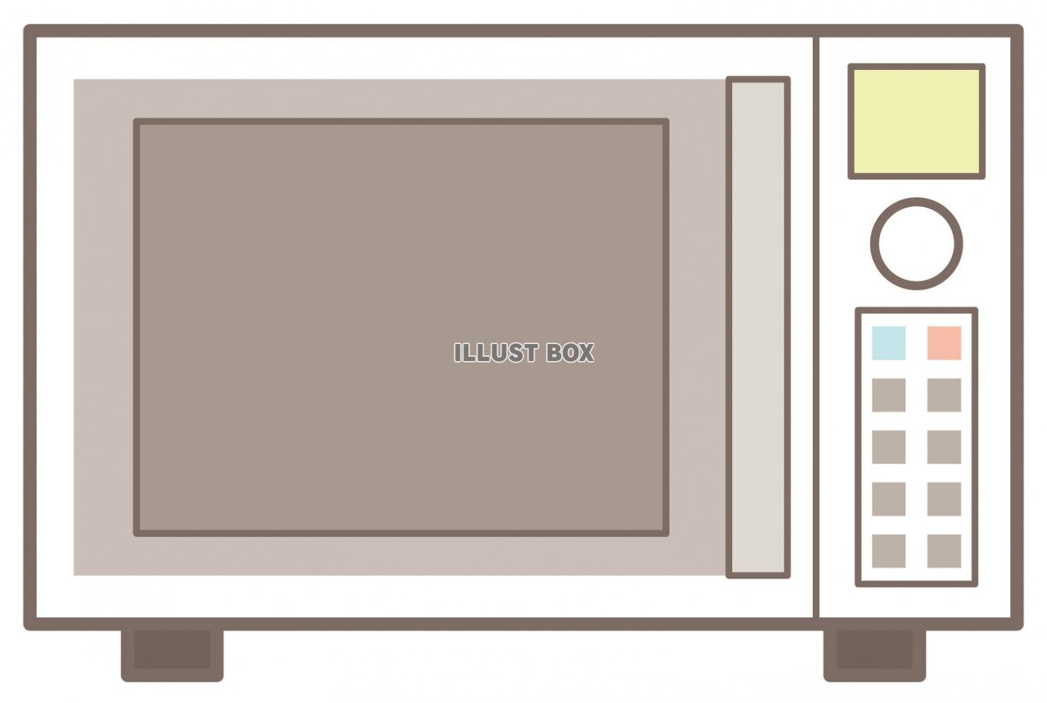 無料イラスト 電子レンジ