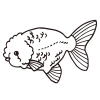 無料イラスト ワンポイントイラスト 海の中 ウミガメ