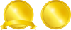 飾り金メダルフレーム金のラベルシンプル枠キラキラエンブレムアイコンゴールド背景見