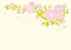 桜,飾り,花おしゃれフレーム枠背景シンプル,春,ピンク,枠,見出し,装飾,3月,