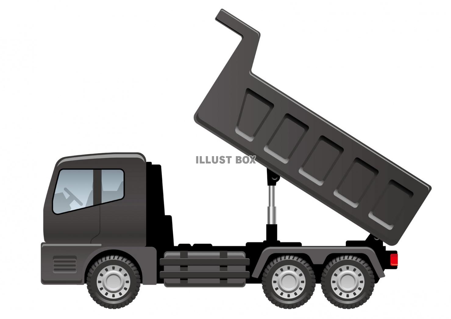 ダンプトラック イラスト無料
