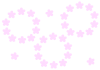 さくらのお花の模様３－２（背景・桜・春・入学・卒業）