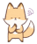 困ったキツネ