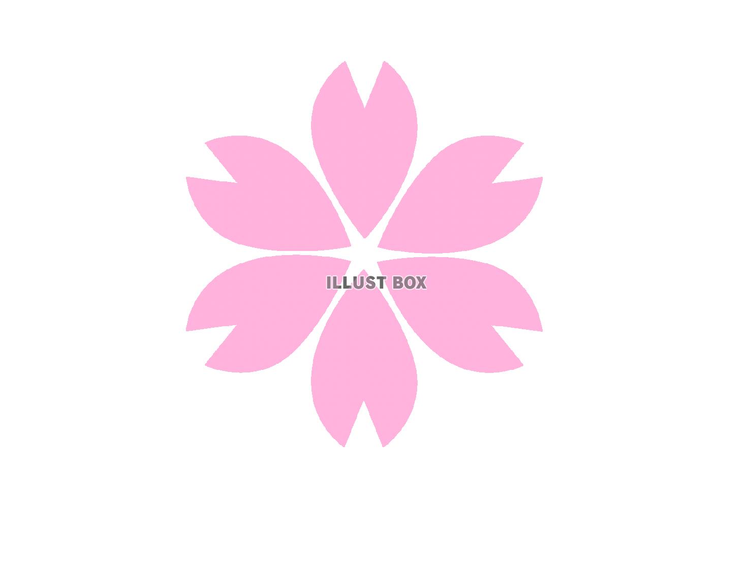 無料イラスト 桜の花
