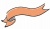 手描き　母の日　リボン