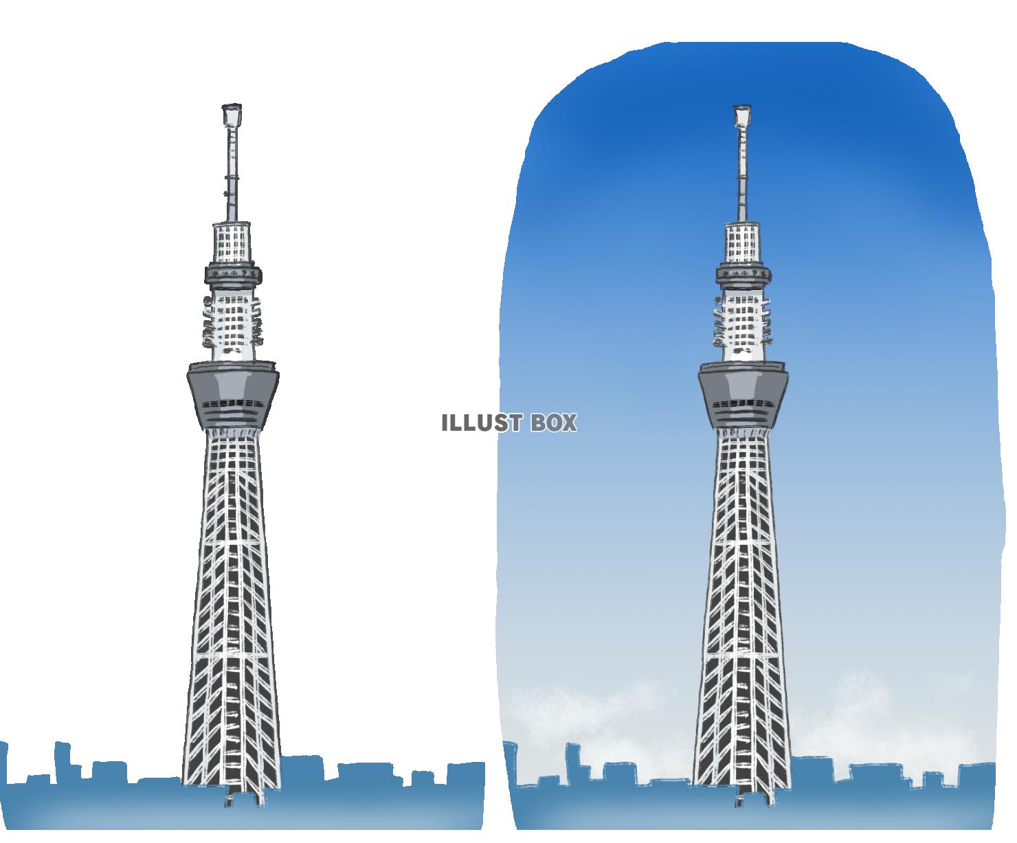 東京 イラスト無料