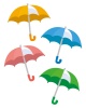 梅雨　傘のセット