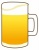 ビールジョッキ　クリーミー泡