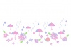 紫陽花と雨傘 02