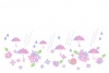 紫陽花と雨傘 02
