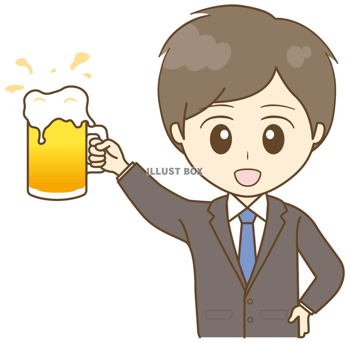 生ビール イラスト無料