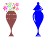 壺と花瓶のセット