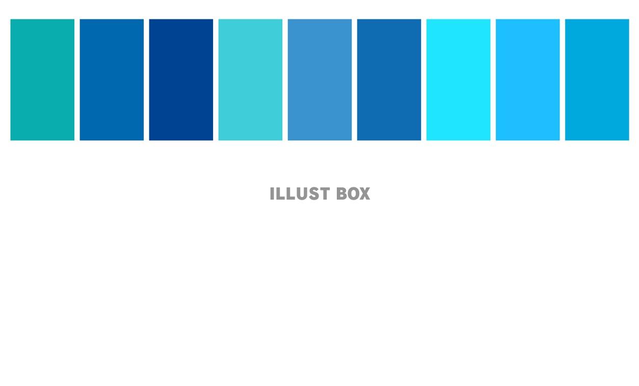 ブルーのデザインカード