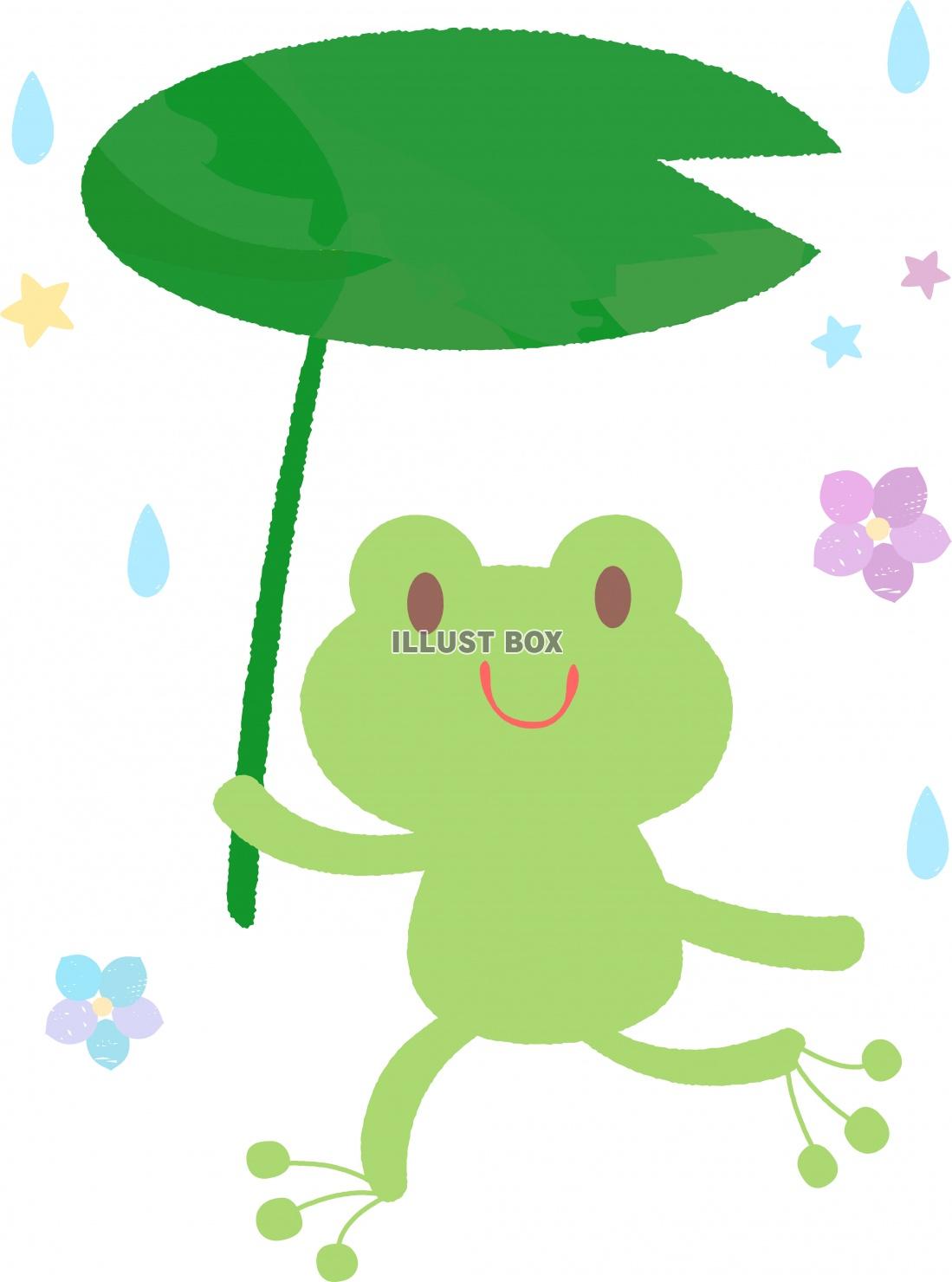 イラスト素材 雨 イラスト無料