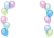 透過・パステルの風船