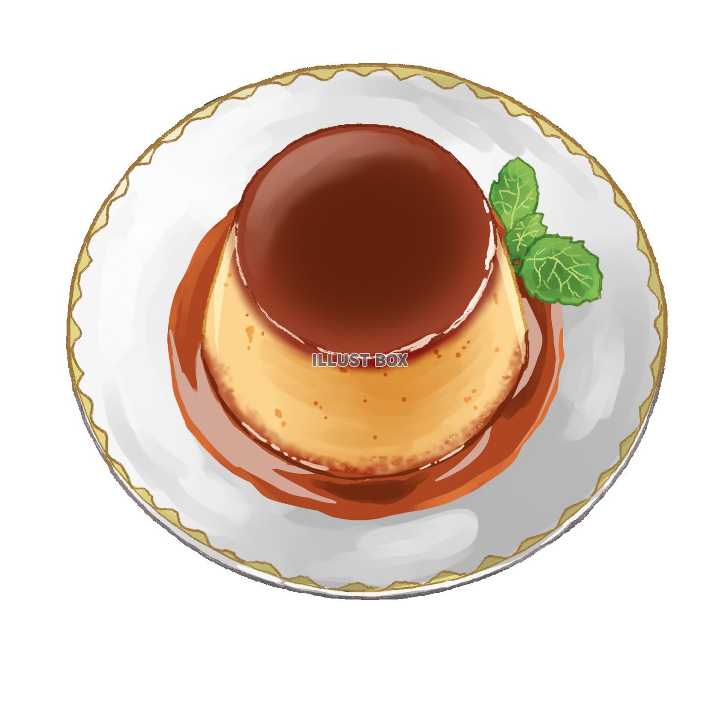 無料イラスト プリン