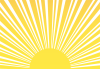 背景おしゃれフレーム枠集中線金色,枠,黄色,飾り枠,太陽初日の出壁紙,ライン,吹