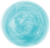 水色水彩飾り背景おしゃれフレーム枠青手描き飾り枠シンプル丸円ドット筆水玉装飾手書