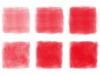 赤水彩おしゃれフレーム枠背景手描き枠シンプル飾り枠アイコン飾り手書き筆和和風シル