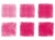 赤紫水彩ピンク枠おしゃれフレーム枠イラスト飾り紫和背景フレーム飾り枠テクスチャ手