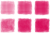 赤紫水彩ピンク枠おしゃれフレーム枠イラスト飾り紫和背景フレーム飾り枠テクスチャ手