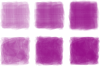 紫水彩イラスト飾りおしゃれフレーム枠シンプル枠背景手描きアイコン秋和紫色手書き和