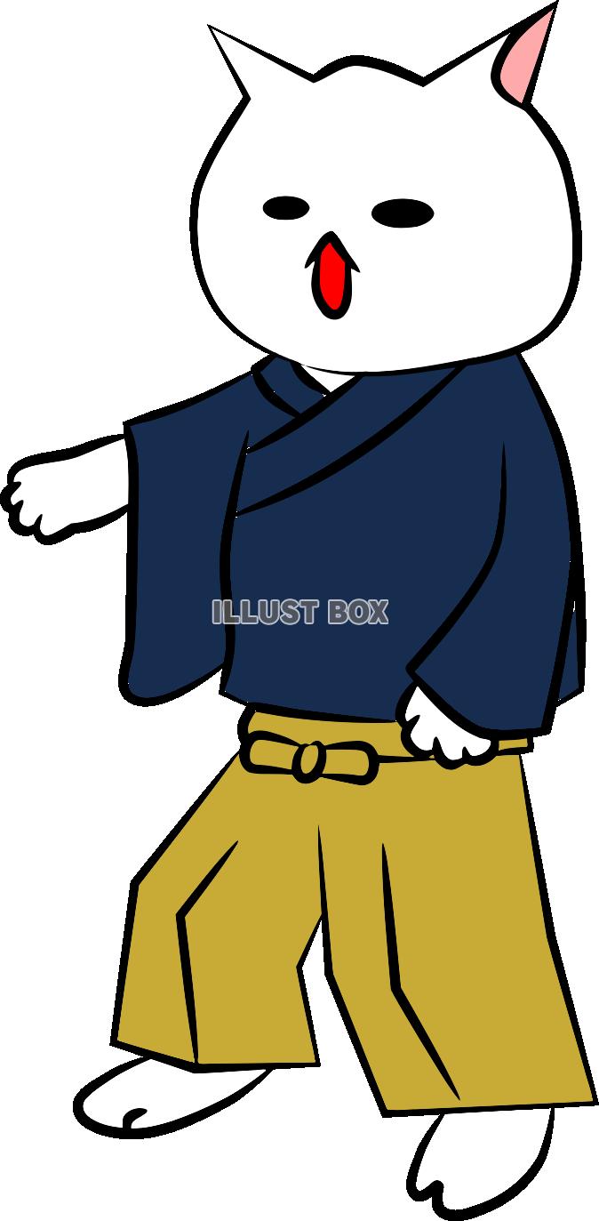 にゃんこさんそろりそろり【PNG】