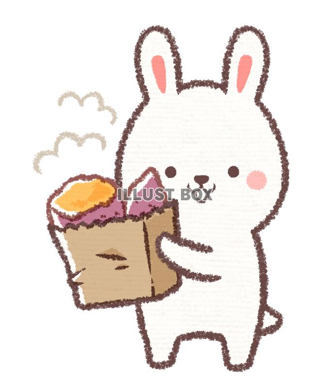 焼き芋ウサギ