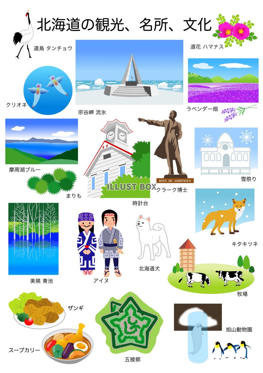 北海道 イラスト無料