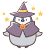 ハロウィンペンギンヒナ