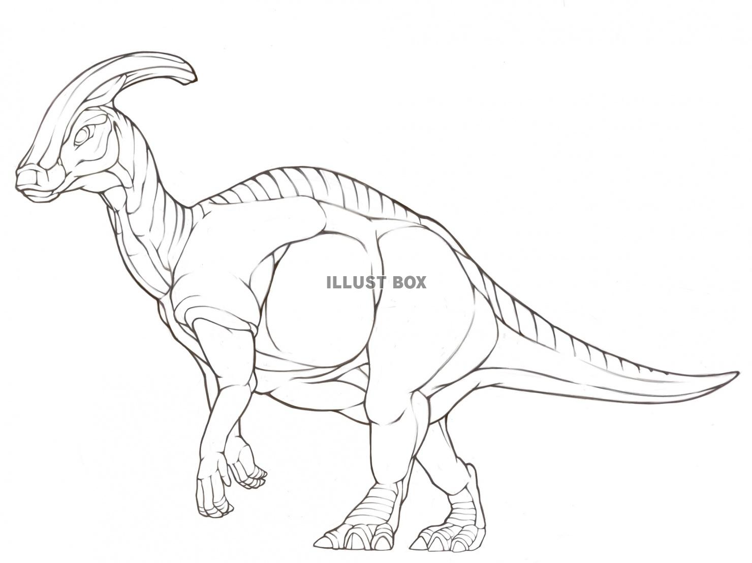 無料イラスト 恐竜 パキケファロサウルス