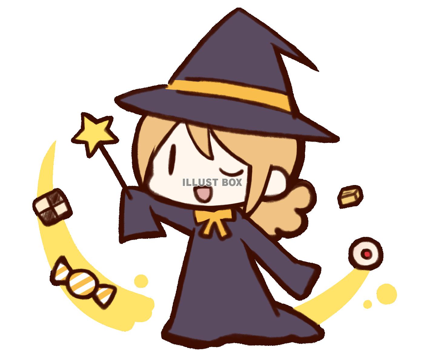 ハロウィンの魔女