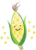 笑顔のトウモロコシ