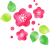 梅の花　透過　PNG