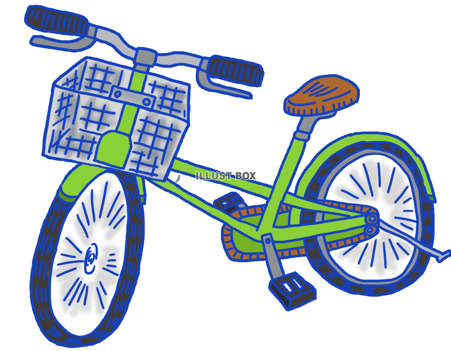 無料イラスト 自転車 1