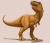 ティラノサウルス(背景あり)