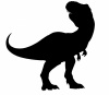  恐竜・ティラノサウルス,シンプル ,かっこいい,強い,つよい,大きな,大きい,